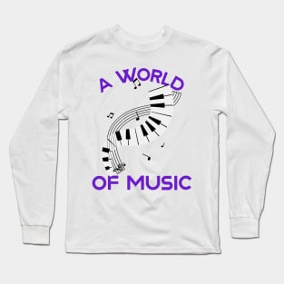 A World of Music Long Sleeve T-Shirt